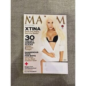 MAXIM* OCT 2013* CHRISTINA AGUILERA Issue 187